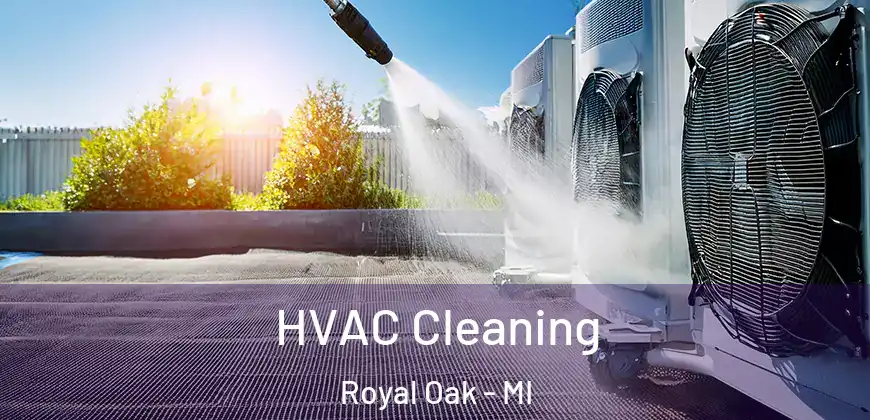 HVAC Cleaning Royal Oak - MI