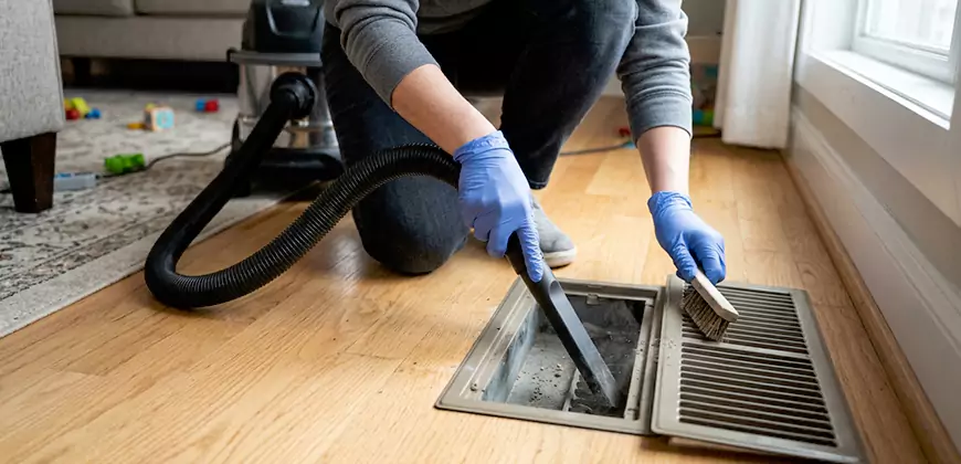 Ducted Heating Filter Cleaning in Royal Oak